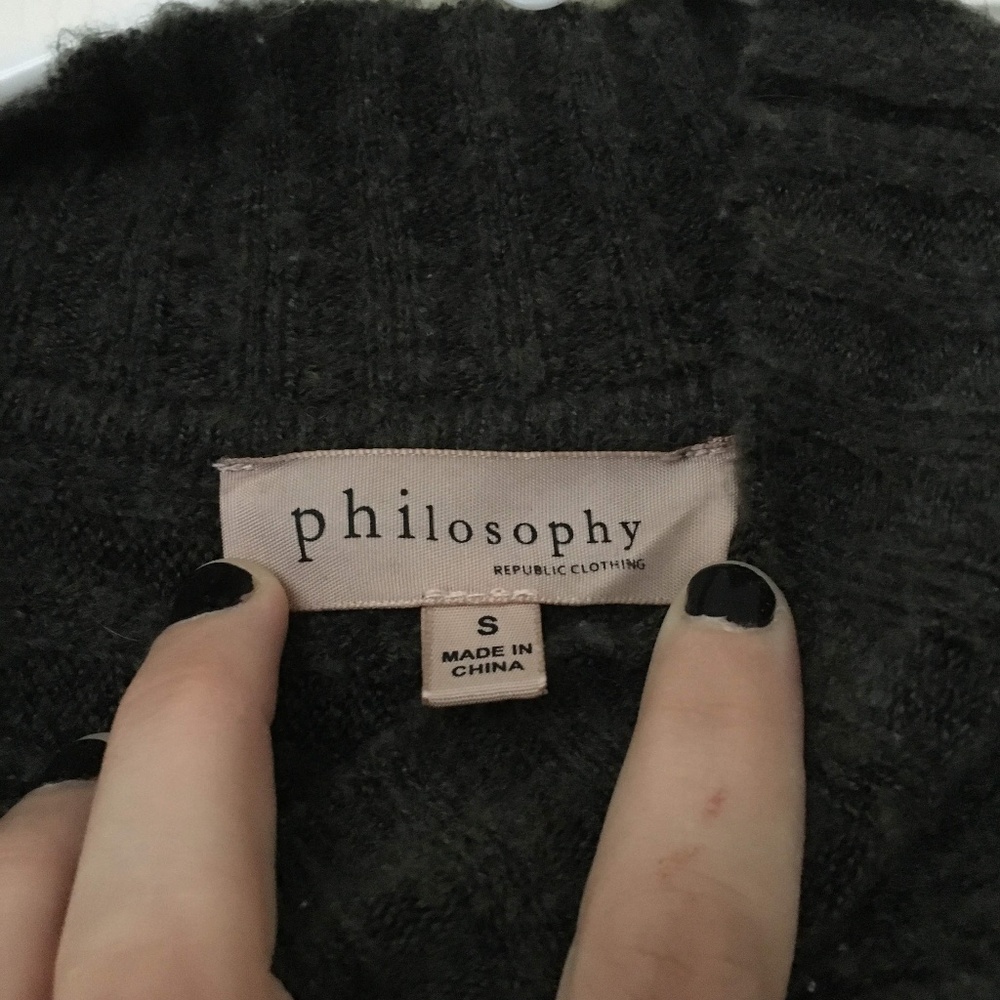 Crop like green sweater - Picture 2 of 4